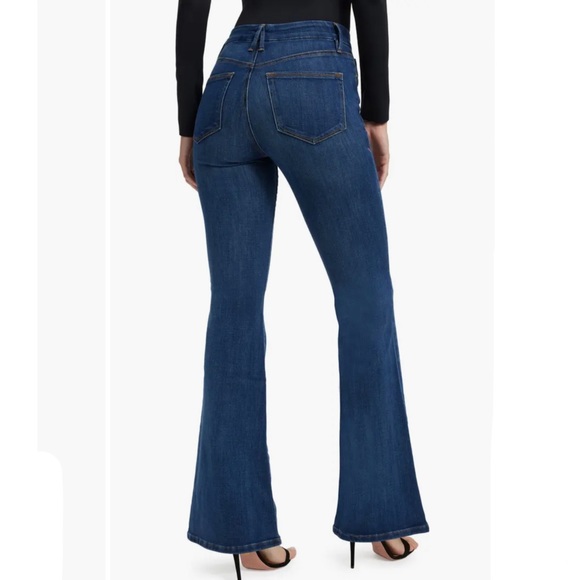 Good American Good Legs Flare Jeans - Picture 2 of 5